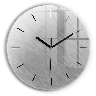 Fali üvegóra kerek 30 cm Fém fal