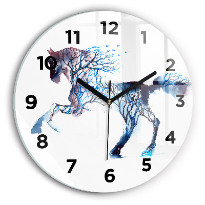 Kerek fali üvegóra 30 cm Az állat természete