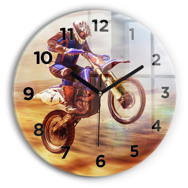 Kerek üvegóra 30 cm Enduro motocross