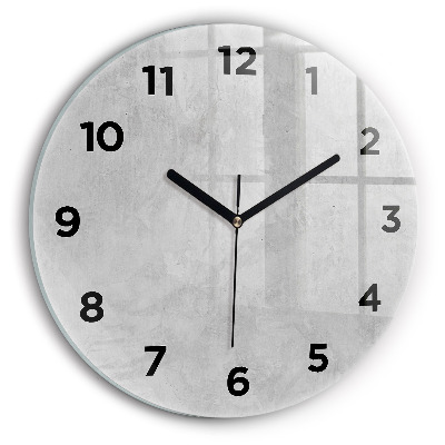 Kerek fali üvegóra 30 cm Kőfal