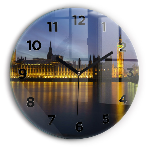 Fali üvegóra kerek 30 cm Winchester-palota Londonban