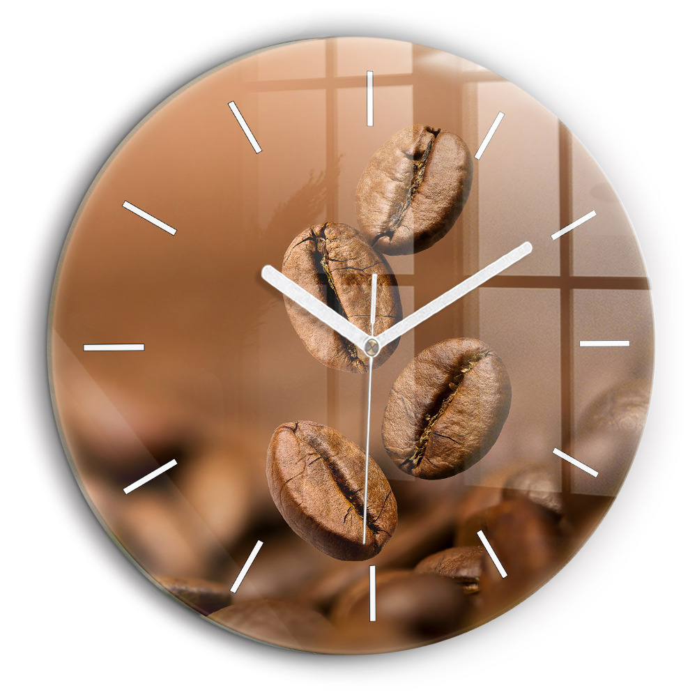 Fali üvegóra kerek 60 cm Absztrakt színek