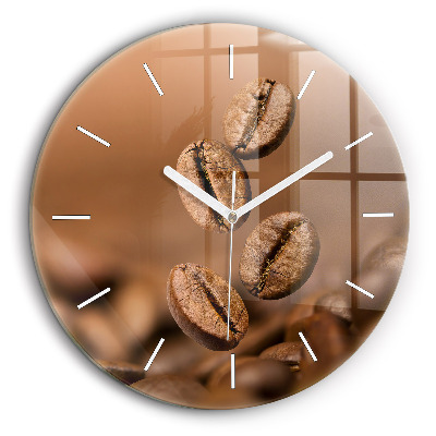 Fali üvegóra kerek 60 cm Absztrakt színek