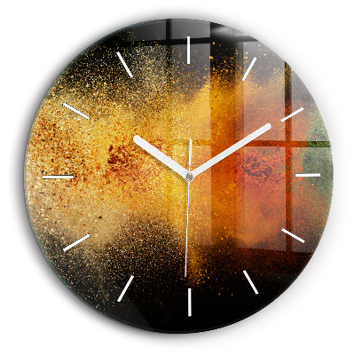 Kerek falióra 60 cm Szétszórt fűszerek