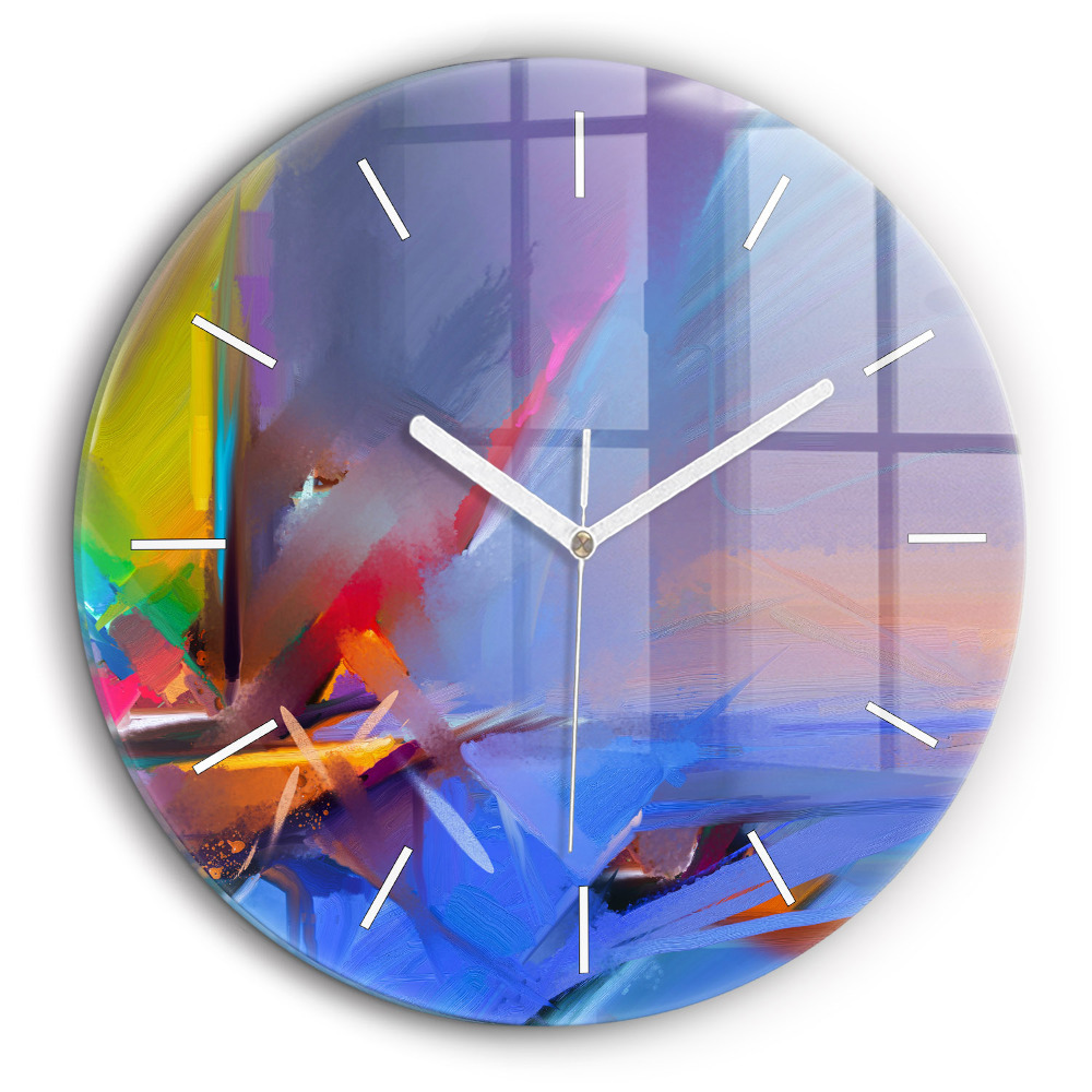 Fali üvegóra kerek 60 cm Tengeri táj