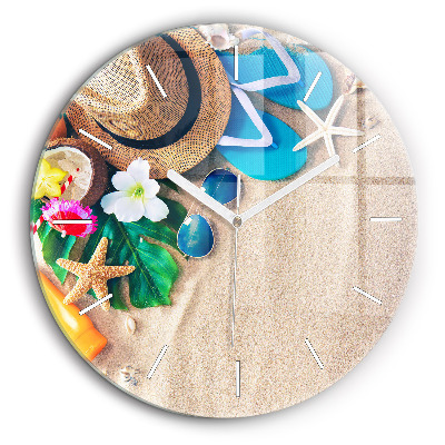 Egyedi üvegóra kerek 60 cm Nyaralási kiegészítők