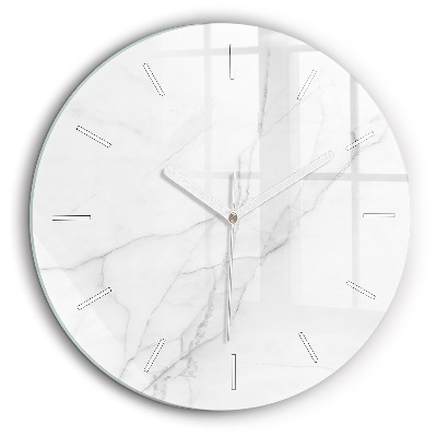 Fali üvegóra kerek 60 cm Dekoratív márvány