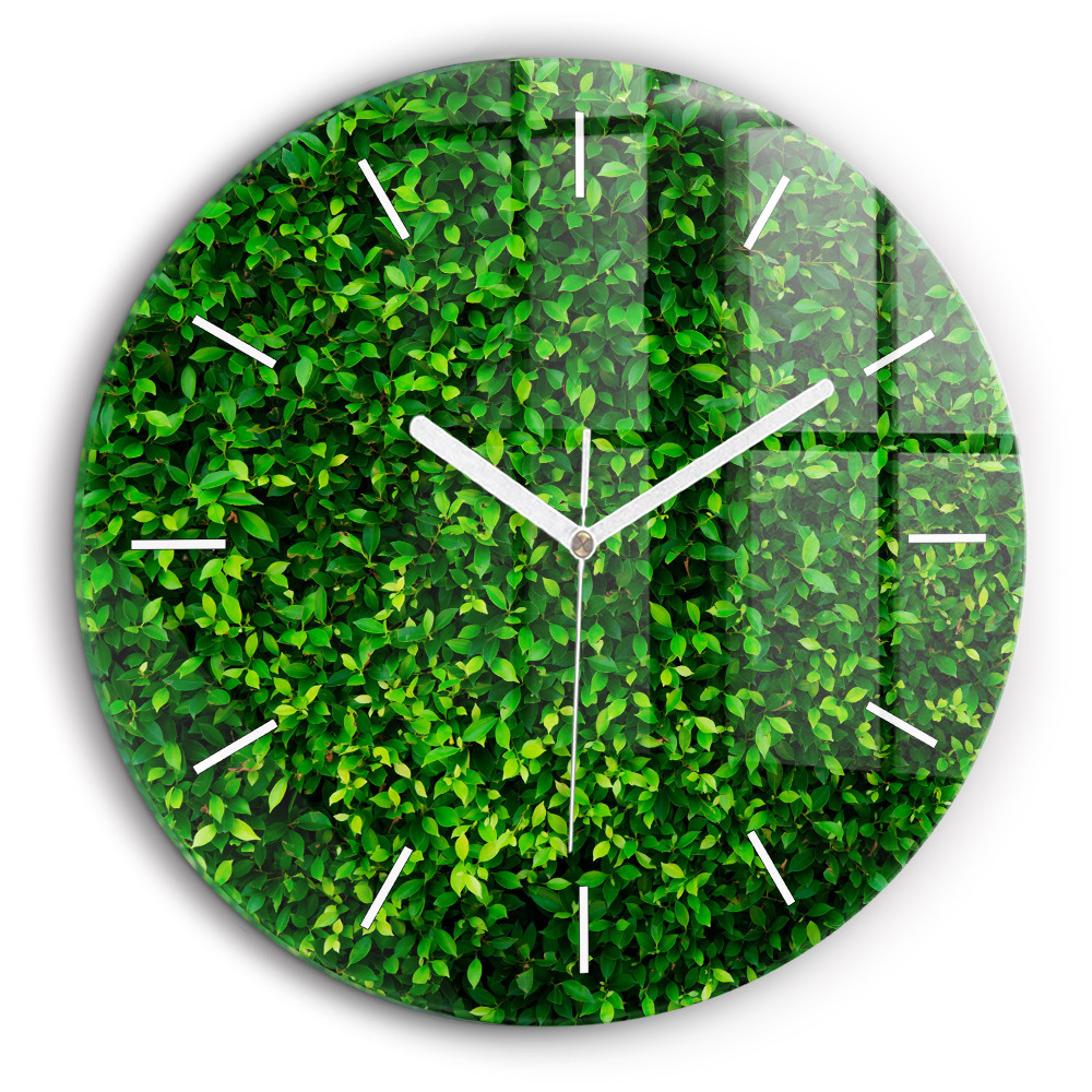 Kerek üvegóra 60 cm Sövény levelek