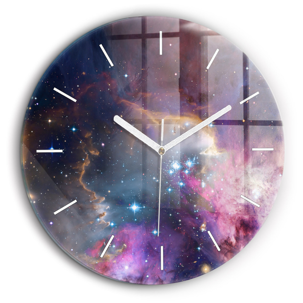 Kerek falióra 60 cm Galaxis és csillagok