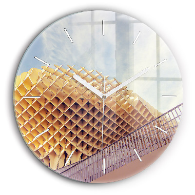 Egyedi üvegóra kerek 60 cm Sevillai kilátó