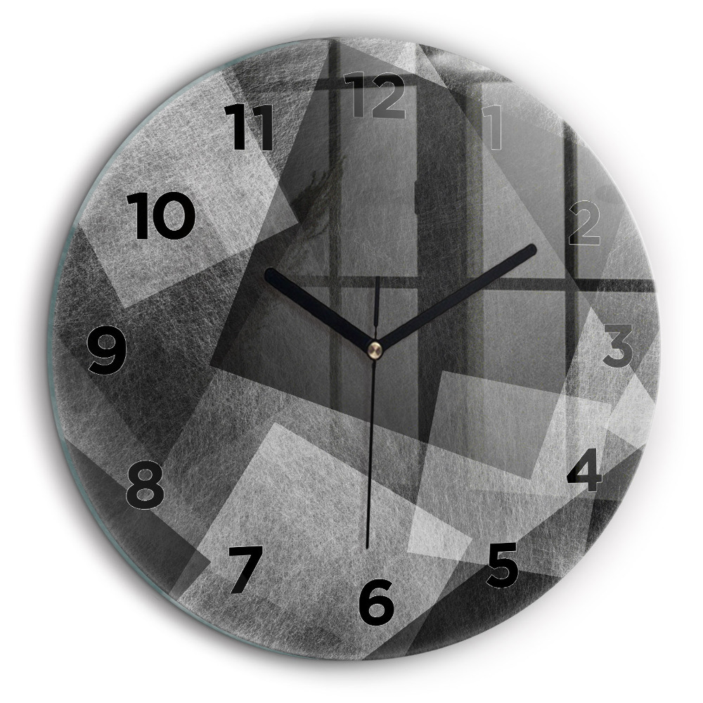 Kerek falióra 60 cm Geometrikus absztrakció