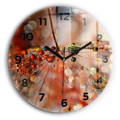 Kerek falióra 60 cm Fújó harmattal