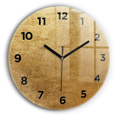 Fali üvegóra kerek 60 cm Dekoratív vászon