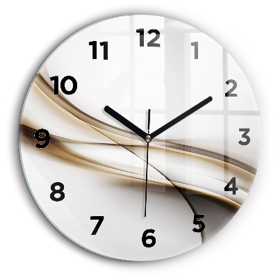 Kerek falióra 60 cm Absztrakt vonalak