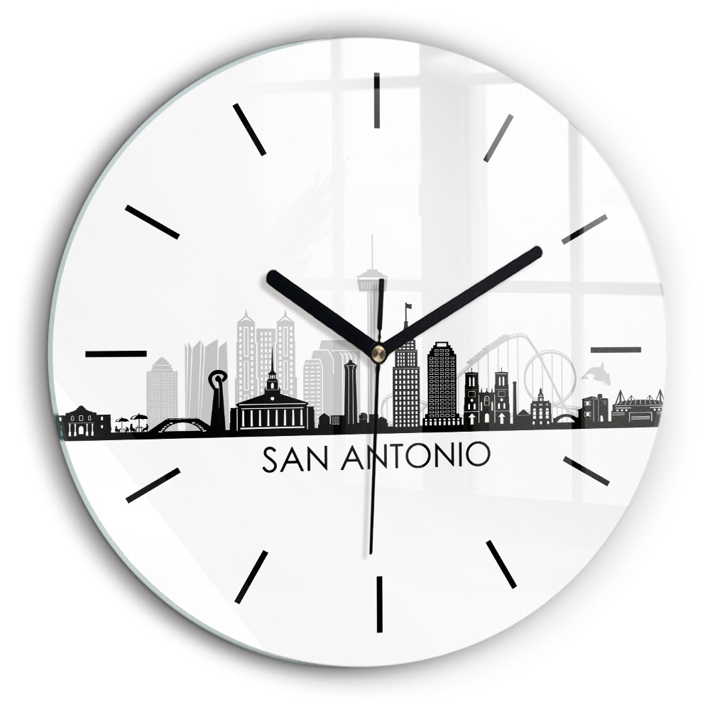 Kerek üvegóra 60cm San Antonio városa Texas államban