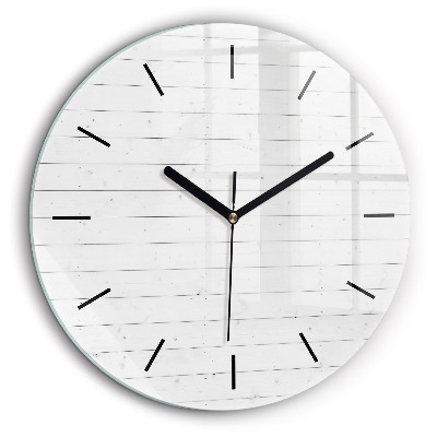 Egyedi üvegóra kerek 60cm Fa panelek mintája