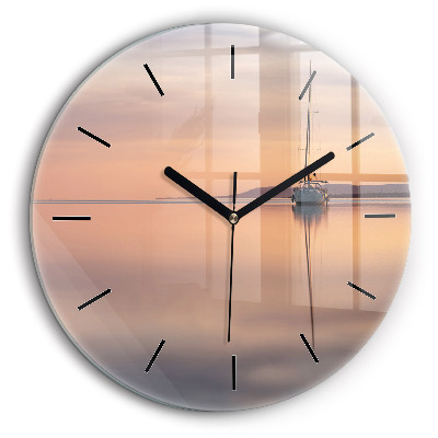 Kerek falióra 60cm Balaton USA