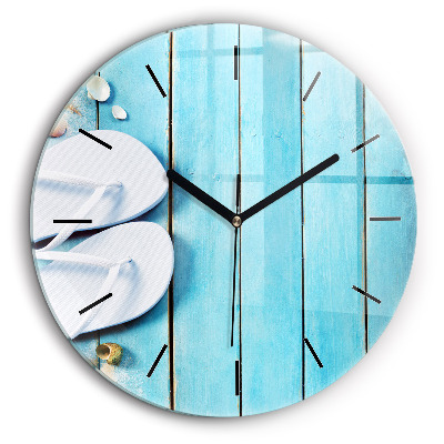 Egyedi üvegóra kerek 60cm Ünnepi kiegészítők