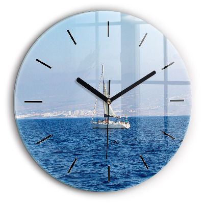 Kerek falióra 60cm Morskie Oko a Tátrában