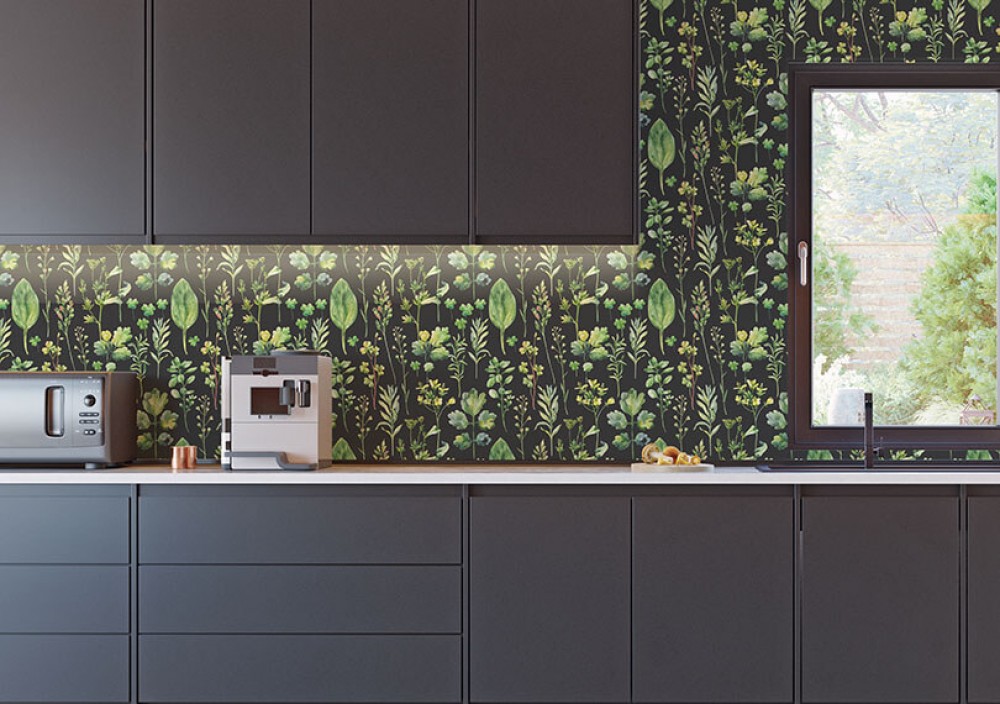 fotótapéta a konyhába - inspirációk