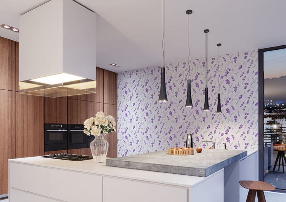 fotótapéta a konyhába - inspirációk